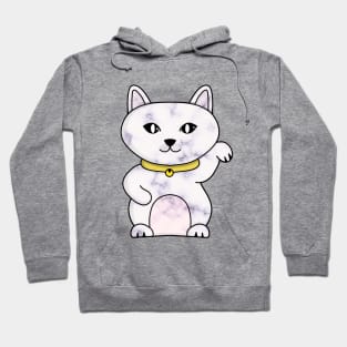 Marble Lucky Cat Hoodie